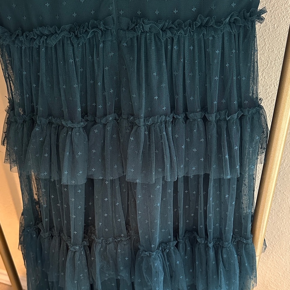Ivy City Co Forest Green Whimsical Dress - Picture 10 of 12